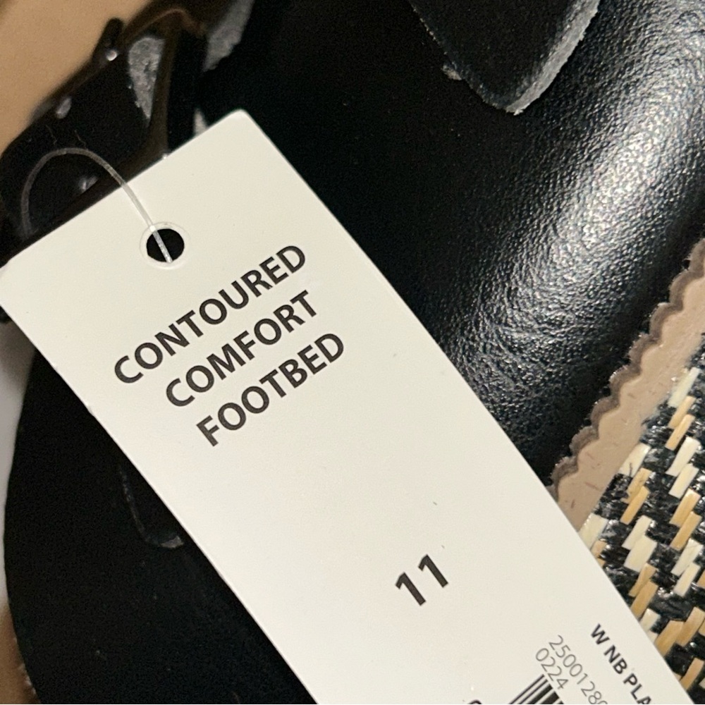 No Boundaries Women's Cork Platform Contour Footbed Sandals NIB - Picture 4 of 10